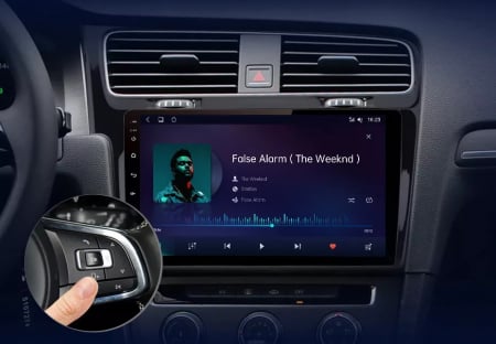 Navigatie Volkswagen Golf 7, Android 12, 1GB RAM 32GB, google maps, youtube, wifi, waze, bluetooth [4]