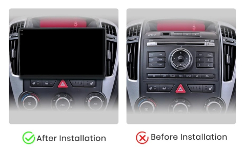 Navigatie Kia Ceed (2006-2012), Ecran 9 inch 2K, 12GB RAM 256GB, 8-core [1]