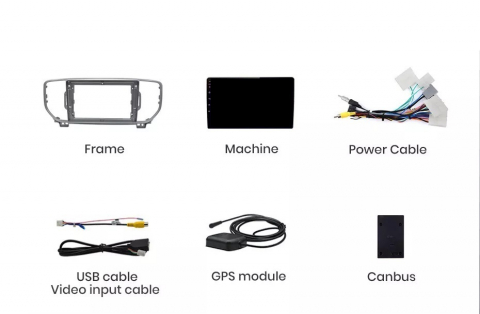 Navigatie Kia Sportage (2016-2021), Ecran 9 inch, 4GB RAM 64GB, 4-core [7]