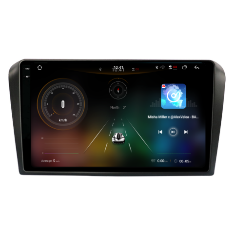 Navigatie Mazda 3 (2004-2008), Ecran 9 inch 2K, 12GB RAM 256GB, 8-core [3]