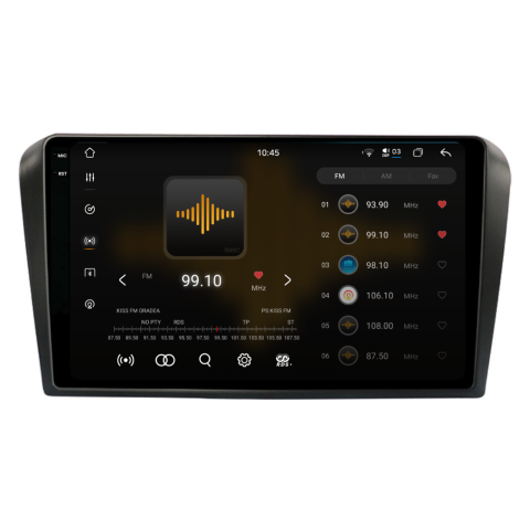 Navigatie Mazda 3 (2004-2008), Ecran 9 inch 2K, 12GB RAM 256GB, 8-core [2]