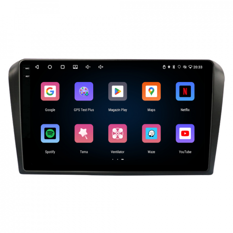 Navigatie Mazda 3 (2004-2008), Ecran 9 inch, 4GB RAM 64GB, 4-core [2]