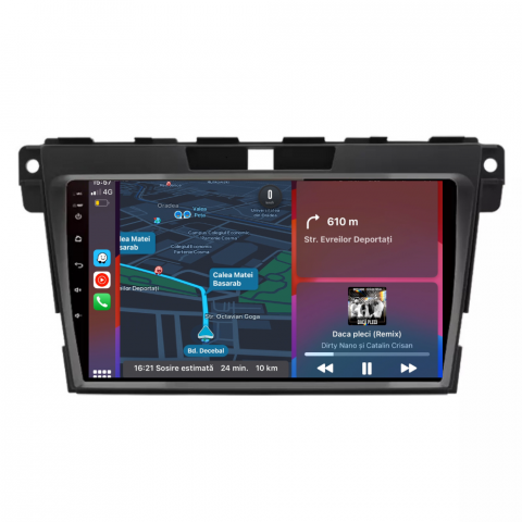 CX7 (2008-2015) - Navigatie Mazda CX7 (2008-2015), Ecran 9 inch, 1GB RAM 32GB