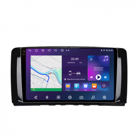 R-Class W251 (2005-2017) - Navigatie Mercedes Benz R-Class W251 (2005-2014), Android, Ecran 9 inch, 6GB RAM 128GB, 8-core