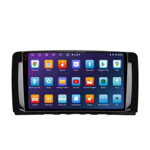 Navigatie Mercedes Benz R-Class W251 (2005-2014), Android, Ecran 9 inch, 6GB RAM 128GB, 8-core [3]