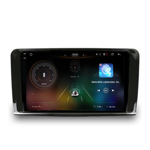 Navigatie Mercedes ML W164 (2005-2012), Android, Ecran 9 inch 2K, 12GB RAM 256GB, 8-core [2]