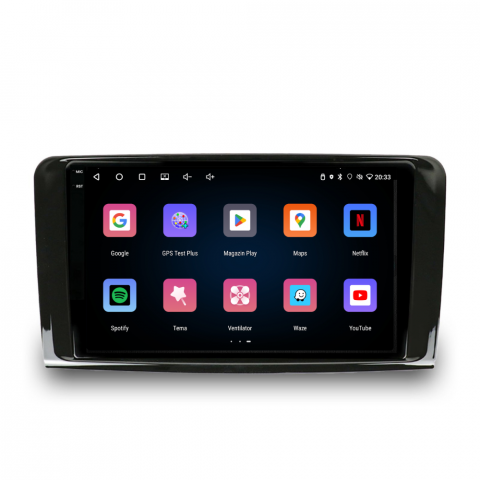 Navigatie Mercedes ML W164 (2005-2012), Android, Ecran 9 inch, 4GB RAM 64GB, 4-core [3]