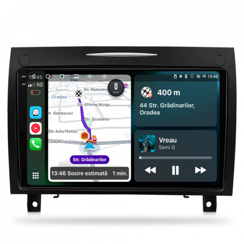 SLK Class R171 (2004-2011) - Navigatie Mercedes SLK Class R171 (2004-2011), Android, Ecran 9 inch, 4GB RAM 64GB, 8-core