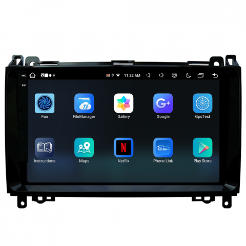 Navigație Mercedes Viano (2003-2014), Android, Ecran 2K, 4GB RAM 64GB, 8-core [2]