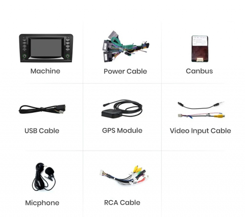 Navigatie Mercedes ML W164 (2005-2012) 2GB RAM 32GB, cooler racire, carplay android auto [7]