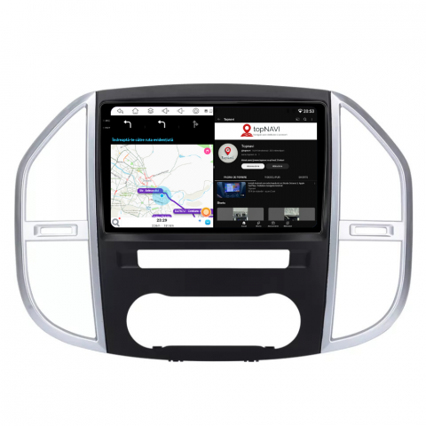 Navigatie Mercedes Vito W447 (2014 - 2021), Android, Ecran 10 inch, 4GB RAM 64GB, 8-core [3]