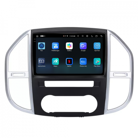 Navigatie Mercedes Vito W447 (2014 - 2021), Android, Ecran 10 inch, 8GB RAM 256GB, 8-core [3]