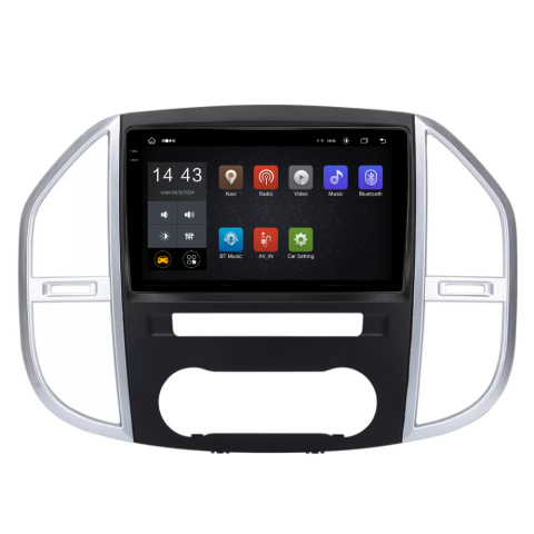 Navigatie Mercedes Vito W447 2014 - 2021, Android 13,Ecran 2K, 8GB RAM 256GB, Octa Core, carplay /android auto [4]