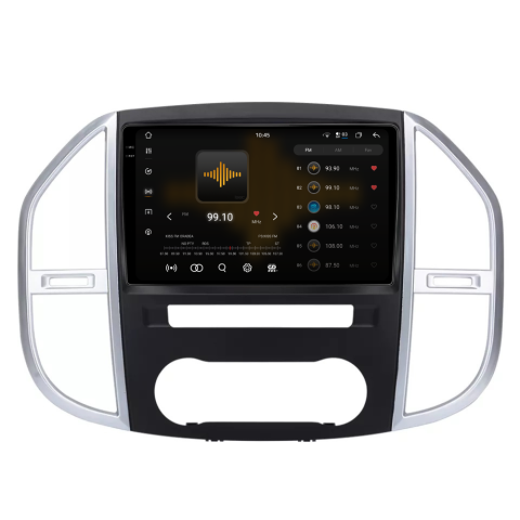 Navigatie Mercedes Vito W447 (2014 - 2021), Android, Ecran 10 inch 2K, 12GB RAM 256GB, 8-core [1]