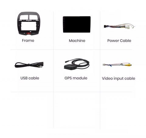 Navigatie Mitsubishi ASX (2010-2015), Ecran 10 inch, 1GB RAM 32GB [6]