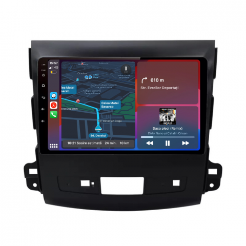 Navigatie auto dedicata - Navigatie Citroen C-Crosser (2007-2012), Ecran 9 inch, 1GB RAM 32GB