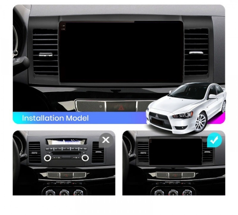 Navigatie Mitsubishi Lancer (2007-2013), Ecran 10 inch, 8GB RAM 256GB, 8-core [7]