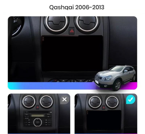 Navigatie Nissan qashqai J10 (2006-2014), Android 13,Ecran 2K, 8GB RAM 256GB, Octa Core, carplay /android auto [5]
