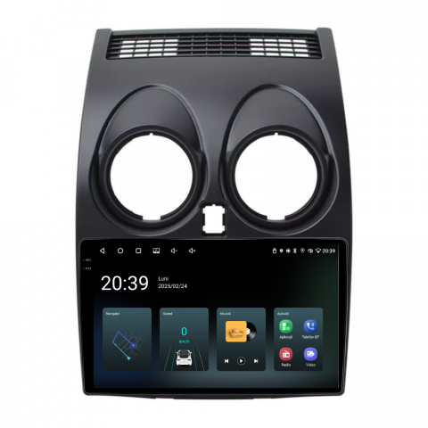 Navigație Android Nissan Qashqai J10 (2006-2014) - Ecran 10.25 inch, GPS, CarPlay [3]
