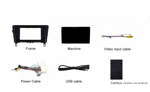 Navigatie Nissan X-Trail (2013-2017), Ecran 10 inch, 2GB RAM 32GB [6]