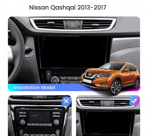 Navigatie Nissan X-Trail (2013-2017), Ecran 10 inch, 6GB RAM 128GB, 8-core [5]