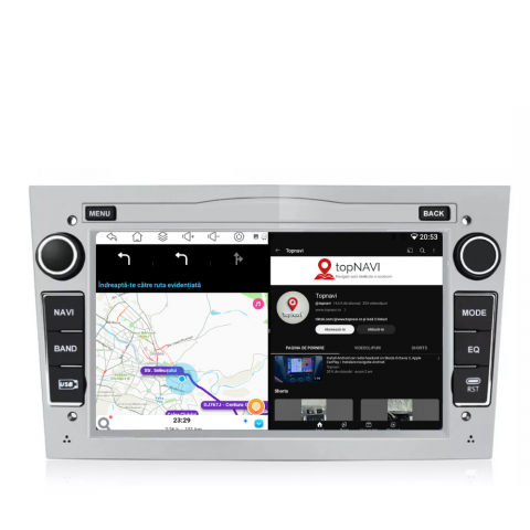 Navigatie Opel Astra H (2004-2010), Android, Ecran 7 inch, 1GB RAM 32GB, argintiu [1]