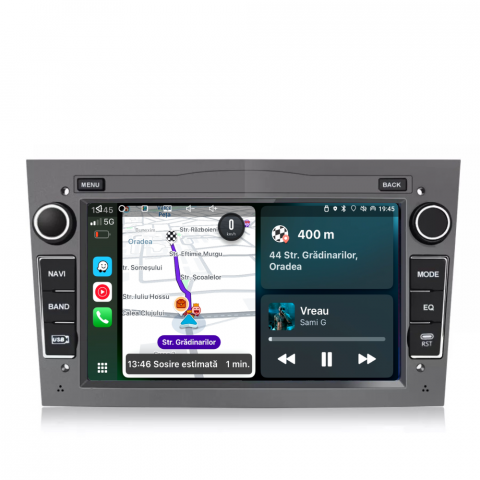Astra H (2004-2010) - Navigatie Opel Astra H (2004-2010), Android, Ecran 7 inch, 2GB RAM 32GB, gri