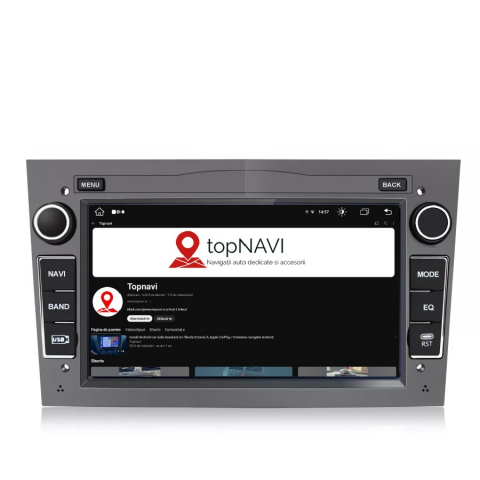 Navigatie Opel Astra H (2004-2010), Android, Ecran 7 inch, 4GB RAM 64GB, gri [2]
