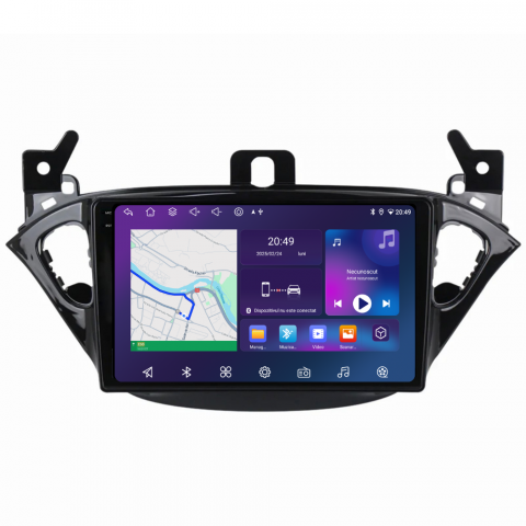 Navigatie auto dedicata - Navigatie Opel Corsa E (2014-2019), Ecran 9 inch, 6GB RAM 128GB, 8-core