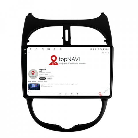 Navigatie Peugeot 206 (2001-2008), Ecran 9 inch, 4GB RAM 64GB, 4-core [4]