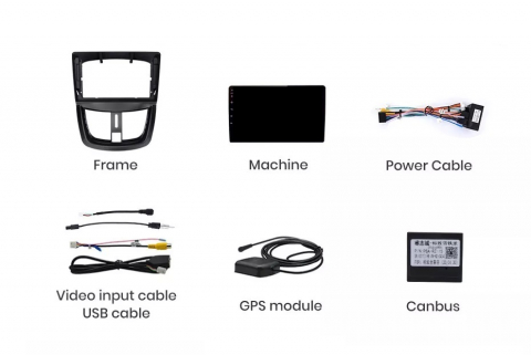 Navigatie Peugeot 207 (2006-2015), Ecran 9 inch, 1GB RAM 32GB [6]