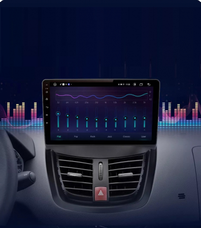 Navigatie Peugeot 207 (2006-2015), Ecran 9 inch, 1GB RAM 32GB [5]