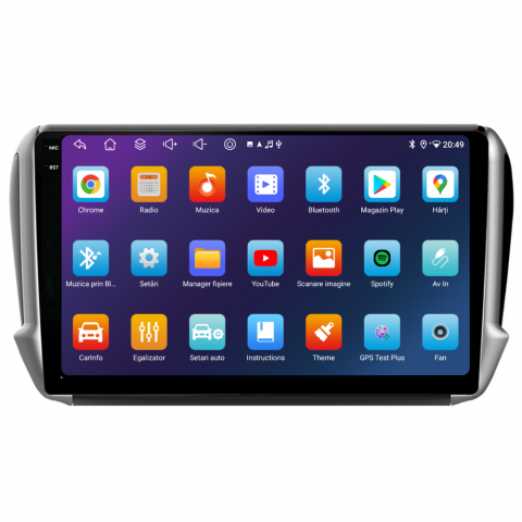 Navigatie Peugeot 2008 (2013-2017), Ecran 10 inch, 6GB 128GB, 8-core [3]