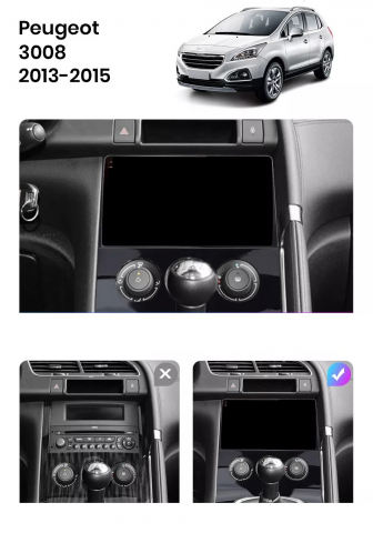 Navigatie Peugeot 3008 (2009-2015), Ecran 9 inch, 1GB RAM 32GB [4]