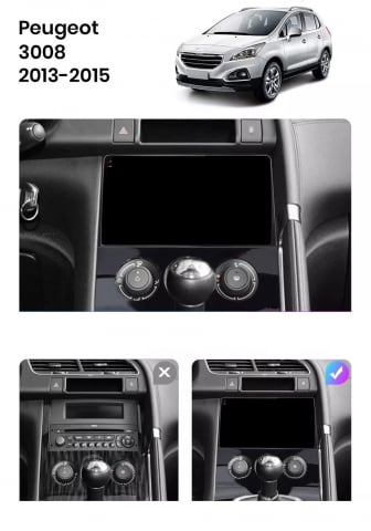 Navigatie Peugeot 5008 (2009-2015), Ecran 9 inch, 1GB RAM 32GB [4]