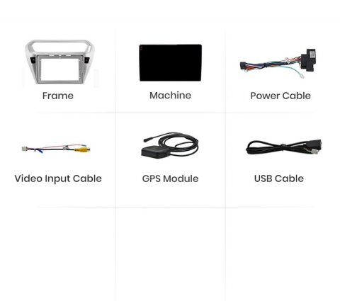 Navigatie Citroen Elysee (2013-2018), Ecran 9 inch, 4GB RAM 64GB, 4-core [8]