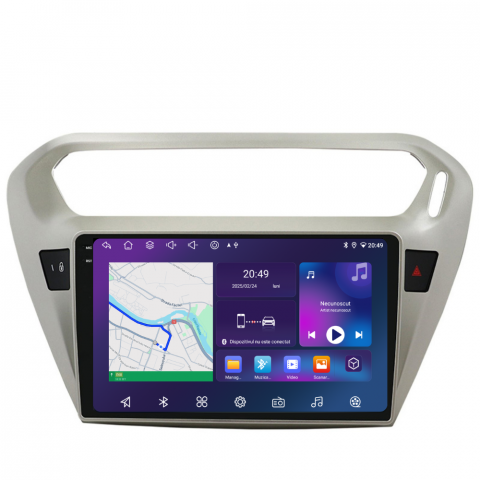 Navigatie auto dedicata - Navigatie Citroen Elysee (2013-2018), Ecran 9 inch, 6GB RAM 128GB, 8-core