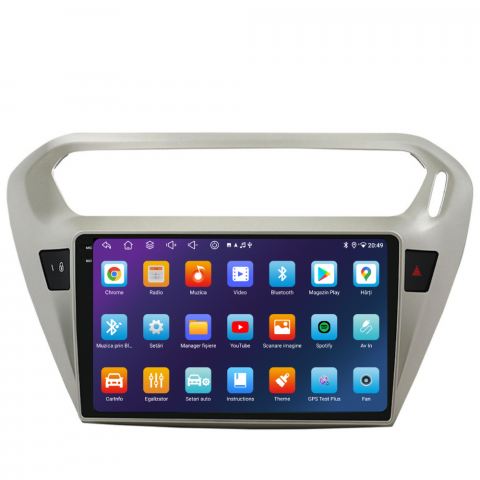 Navigatie Citroen Elysee (2013-2018), Ecran 9 inch, 6GB RAM 128GB, 8-core [6]