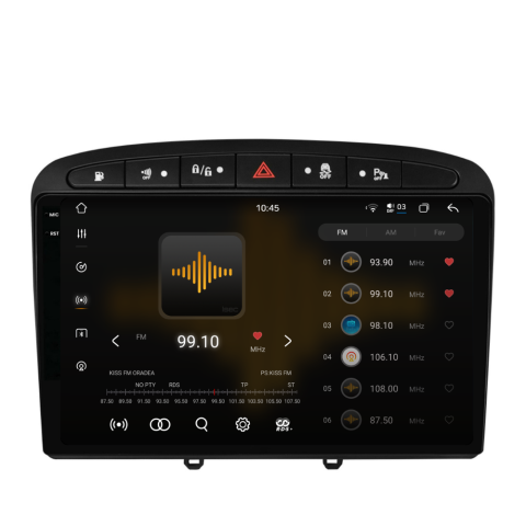 Navigatie Peugeot 308 (2008-2020), Ecran 9 inch 2K, 12GB RAM 256GB, 8-core [2]