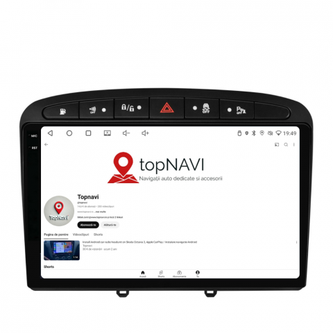 Navigatie Peugeot 308 (2008-2020), Ecran 9 inch, 6GB RAM 128GB, 8-core [2]