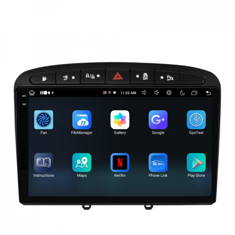 Navigatie Peugeot 308 (2008-2020), Ecran 9 inch, 8GB RAM 256GB, 8-core [4]