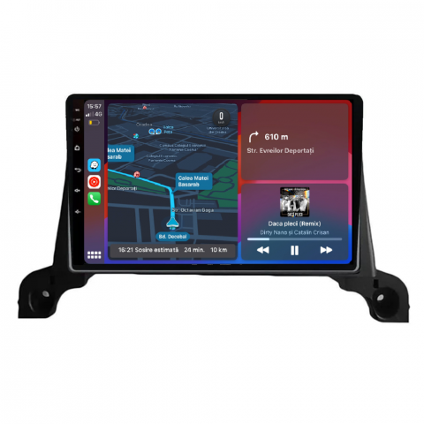 5008 (2017-2020) - Navigatie Peugeot 5008 (2017-2020), Ecran 9 inch, 1GB RAM 32GB