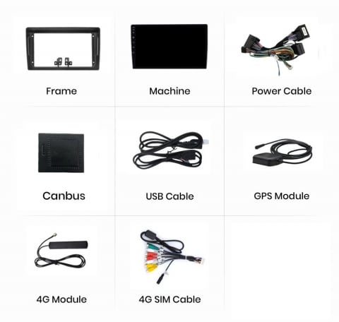 Navigatie Peugeot 407 (2004-2011), Ecran 9 inch, 4GB RAM 64GB, 8-core [7]