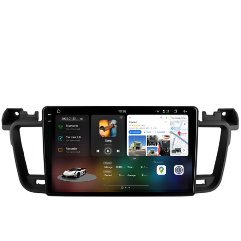 508 (2011-2018) - Navigatie Peugeot 508 (2011-2018), Ecran 9 inch 2K, 12GB RAM, 256GB, 8-core