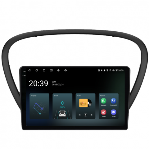 Navigatie Peugeot 607 (2004-2011), Ecran 9 inch, 2GB RAM 32GB [3]