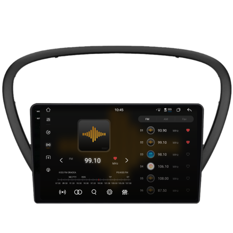 Navigatie Peugeot 607 (2004-2011), Ecran 9 inch 2K, 12GB RAM 256GB, 8-core [2]