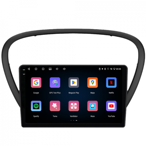 Navigatie Peugeot 607 (2004-2011), Ecran 9 inch, 4GB RAM 64GB, 4-core [2]