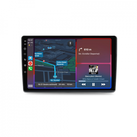 Navigatie auto dedicata - Navigatie Fiat Ducato (2006-2022), Ecran 9 inch, 1GB RAM 32GB