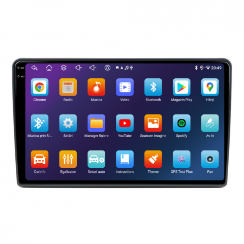 Navigatie Peugeot Boxer (2006-2022), Ecran 9 inch, 4GB RAM 64GB, 8-core [1]