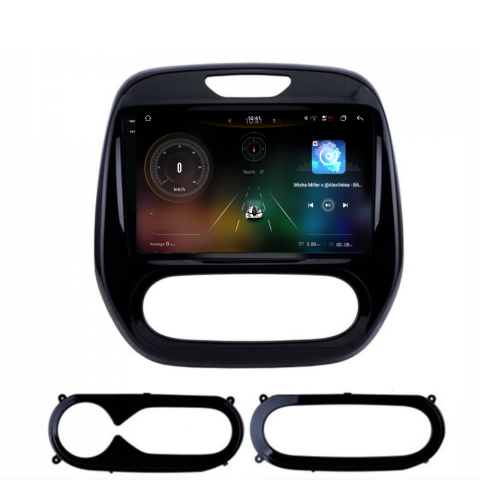 Navigatie Renault Captur (2013-2019), Android, Ecran 9 inch 2K, 12GB RAM 256GB, 8-core [2]